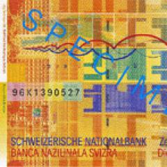 Sejarah franc Swiss dan jenis uang kertas